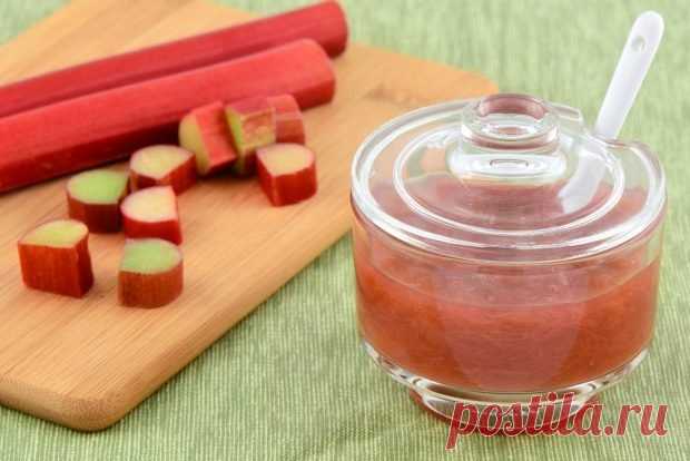 Варенье из ревеня с яблоками — Домашние заботы