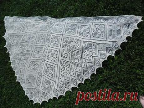 Ravelry: Дворец Ветров треугольник шаблон Сильви Beez