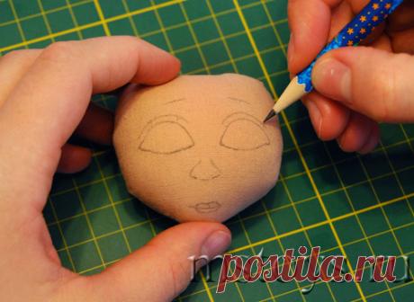 Как нарисовать лицо кукле. Рисуем лицо кукле :: MSToys.ru