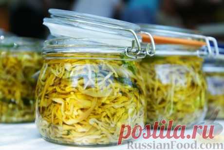 Рецепт: Маринованные баклажаны по-сицилийски (сырые) на RussianFood.com