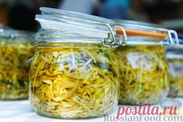 Рецепт: Маринованные баклажаны по-сицилийски (сырые) на RussianFood.com