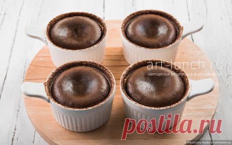 Шоколадный фондан пошаговый рецепт с фото