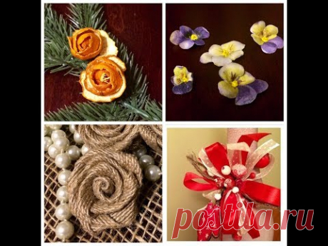 Самодельные элементы для декорирования шкатулок, бутылок... Diy. ч.2