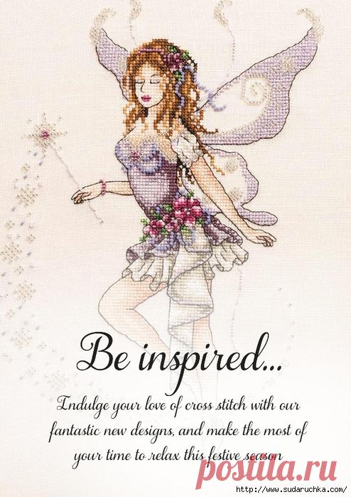 The World of Cross Stitching №263\2018 . Журнал по вышивке крестом.