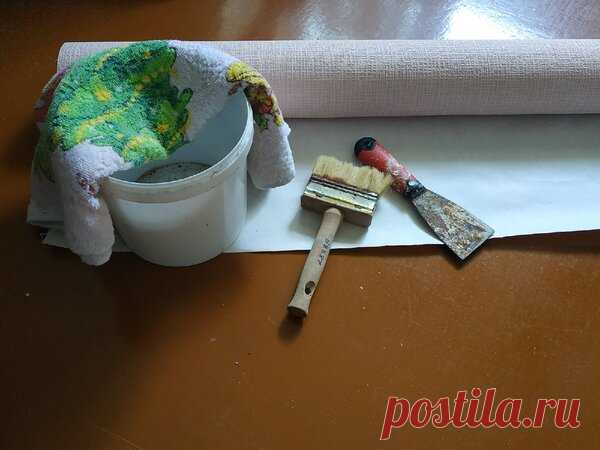 Как быстро и красиво поклеить виниловые обои одной. Метод соседки | На заметку! Все для дома | Яндекс Дзен