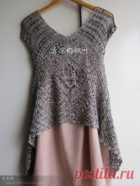 Inspirações de Croche com Any Lucy: Túnica