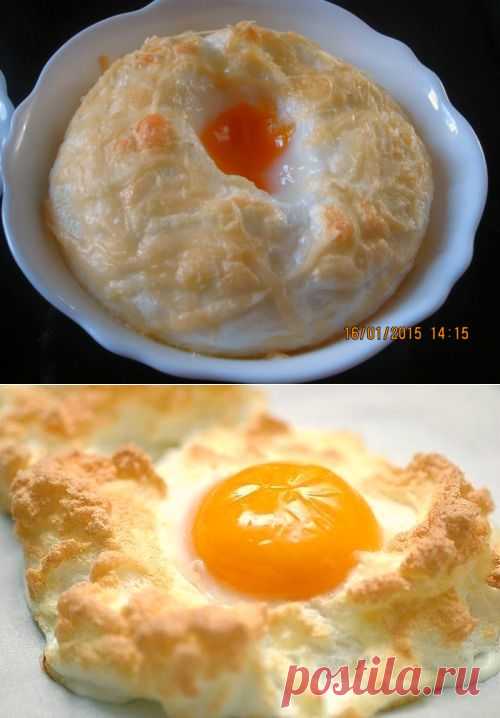 Яйца в пуховом гнезде )))