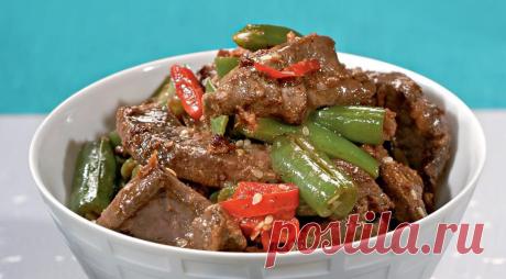 Печенка в пряном соусе. Пошаговый рецепт с фото на Gastronom.ru