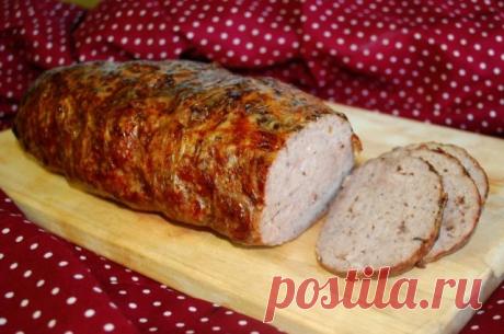 Как быстро испечь мясной хлеб