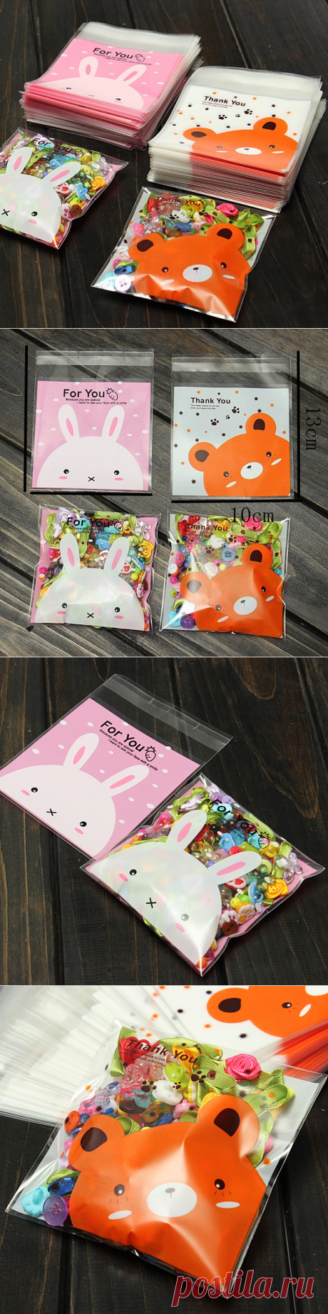 100 штук / много прекрасный прозрачный целлофан печенье ремесло свадьба день рождения конфеты ну вечеринку пластик сумки много купить на AliExpress