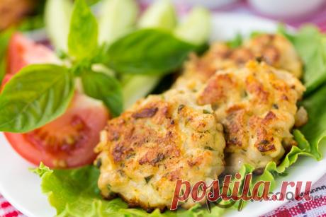 Куриные котлеты с сыром и базиликом, рецепт с фото