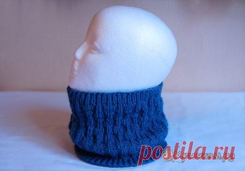 Детский снуд для мальчика (видео и фото мастер-класс)