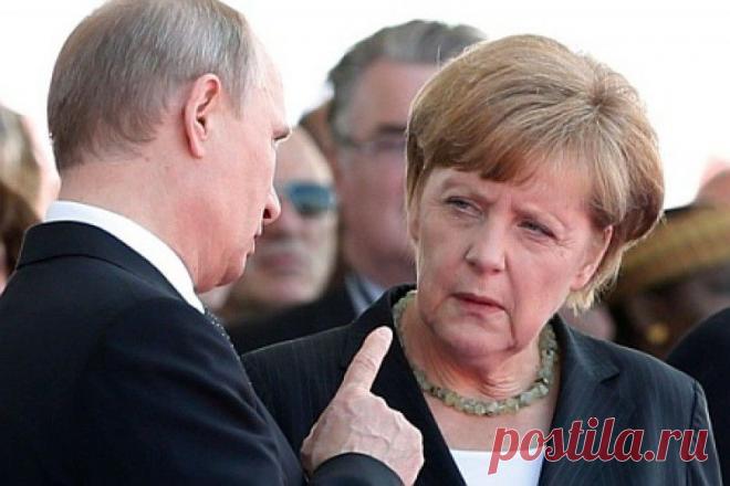 Истерика на Украине: «Меркель и Путин подписали новый пакт «Молотова-Риббентропа!»