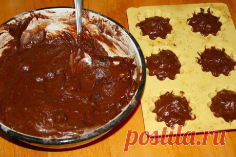 На вид они простоваты, но на вкус просто небеса. Воздушные маффины шоколадные