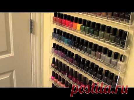 ▶ Craft Room Bathroom: Nail Polish Organization &amp; Dog Bathing Station - YouTube