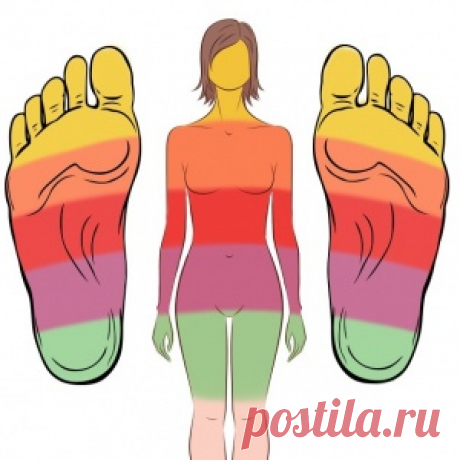 21 точка на стопах, массаж которых улучшает самочувствие - МирТесен