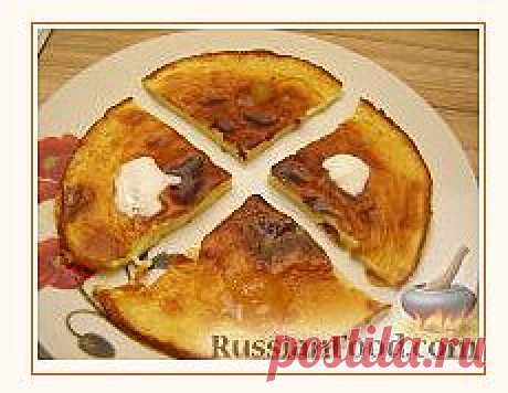 Рецепт: Сладкий омлет для детского завтрака на RussianFood.com