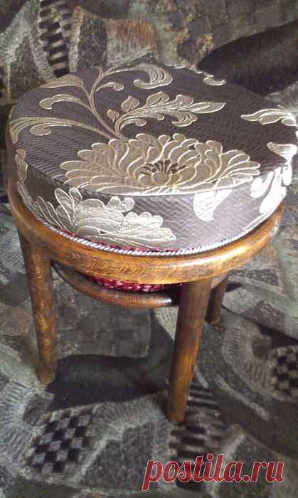 Пуфик для рукоделочки (мастер-класс). — Рукоделие