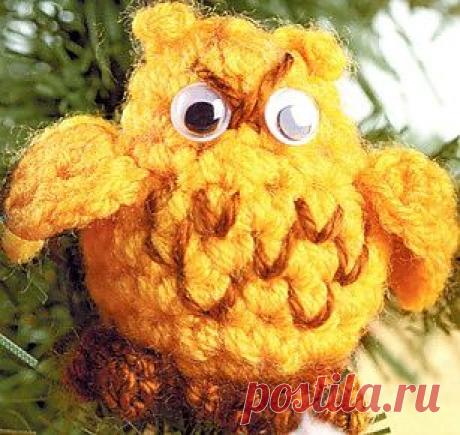 Сова крючком / Вязаные игрушки. Мастер-классы, схемы, описание. / PassionForum - мастер-классы по рукоделию