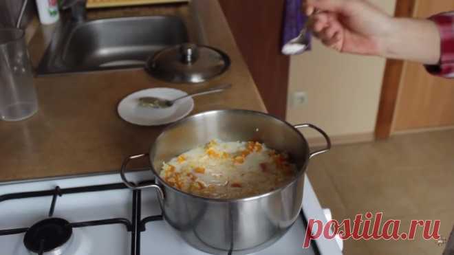 Пшенная каша с тыквой на молоке - Вкусные Идеи