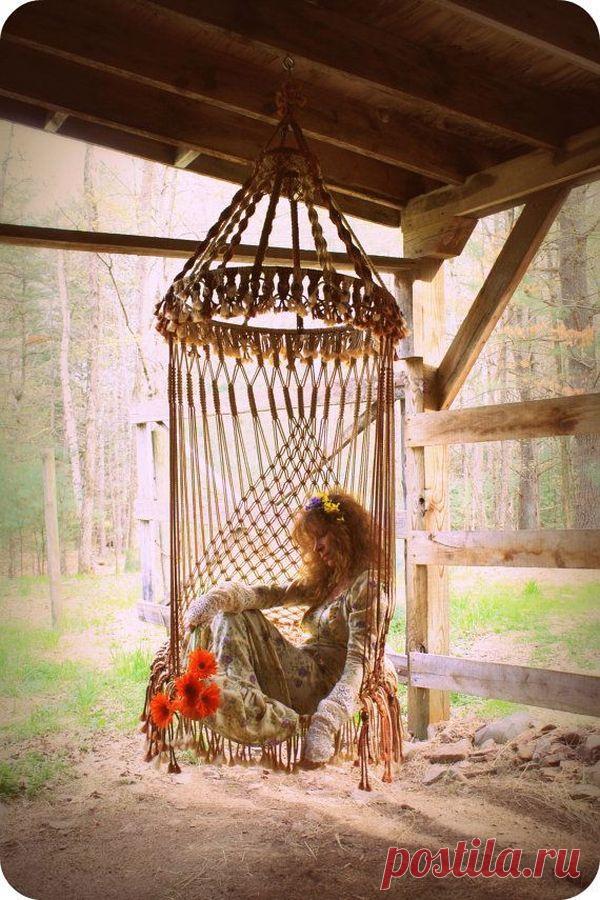 Необычная коллекция предметов интерьера в технике макраме - Ярмарка Мастеров - ручная работа, handmade