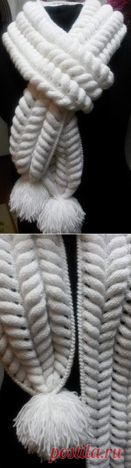 Шарф Азиатский колосок