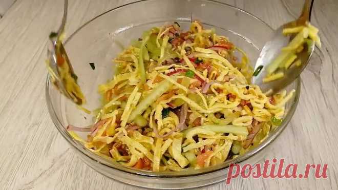 Салат БЕЗ Майонеза и Хлопот. И почему не готовила так раньше :)