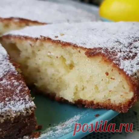 Мой самый любимый ленивый пирог с лимоном | СВЕКРУХА | Яндекс Дзен