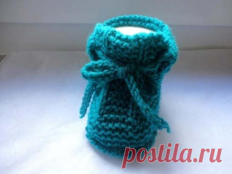 Ботиночки спицами
