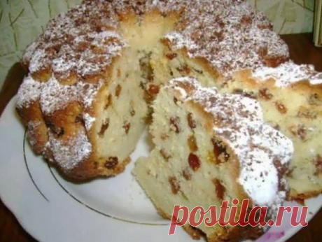 Кекс с изюмом – нежный и воздушный! | Кулинарные рецепты | Яндекс Дзен