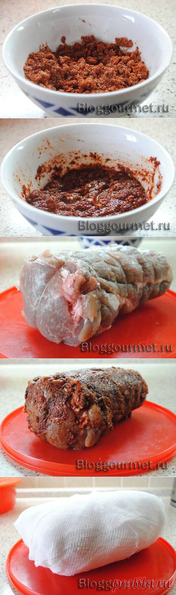 Сыровяленое мясо дома (вялится прямо в холодильнике) А вкус! М-м-м! | Ваши любимые рецепты