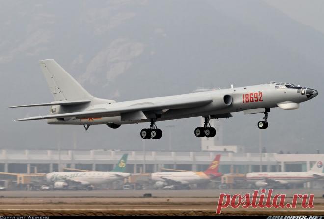 Китайский стратегический бомбардировщик Xian H-6 » Военное обозрение