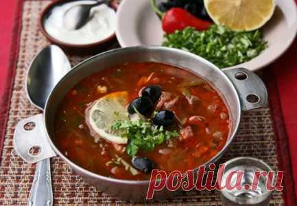 Солянка сборная мясная | Вкусный каприз.
