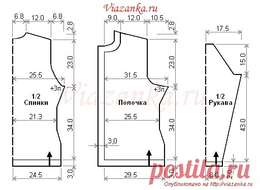 Ажурный жакет и юбка, связанные спицами | Viazanka.ru
