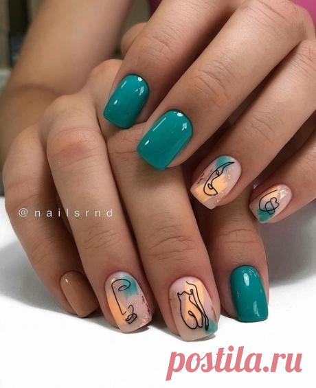 Маникюр №5076 - фото дизайна - Best Маникюр Маникюр №5076 - самые красивые фото дизайна ногтей. Идеи рисунков на ногтях на любой вкус. Будь самой привлекательной!