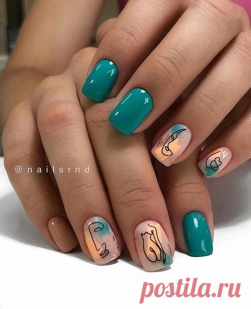 Маникюр №5076 - фото дизайна - Best Маникюр Маникюр №5076 - самые красивые фото дизайна ногтей. Идеи рисунков на ногтях на любой вкус. Будь самой привлекательной!