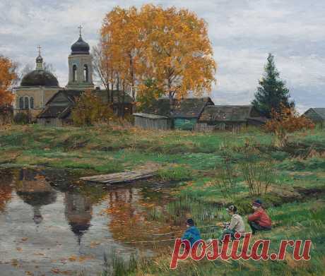 Художник — Станислав Брусилов.

«Карасиный пруд» (2008)