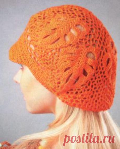 Кепка крючком