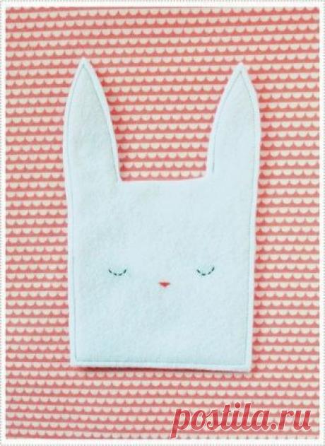 Идея к Пасхе. Зайчики-мешочки для подарков — Сделай сам, идеи для творчества - DIY Ideas