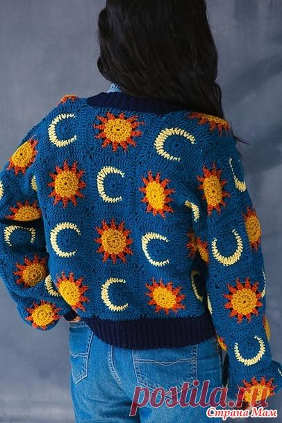 Космический кардиган от Кэсси Уорд. Крючок - ВЯЗАНАЯ МОДА+ ДЛЯ НЕМОДЕЛЬНЫХ ДАМ - Страна Мам