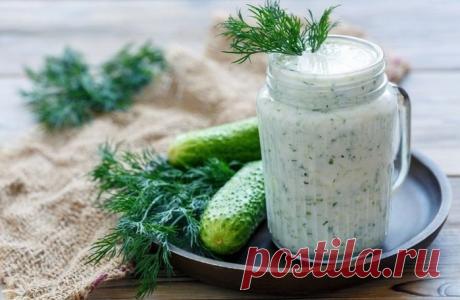 Кефирно-огуречная каша для похудения