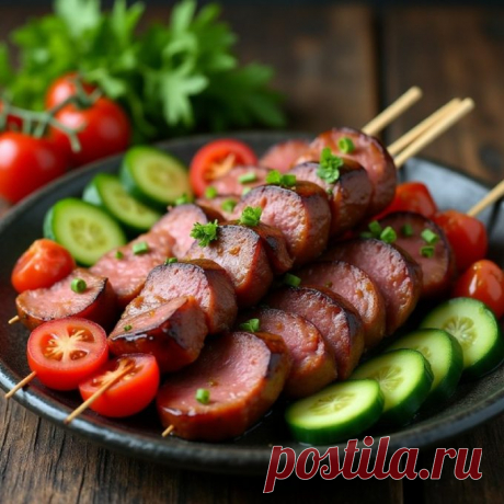 Шашлык из говяжьего языка&amp;#x1f404; — Пошаговый рецепт приготовления 2024 | Простые и вкусные домашние рецепты