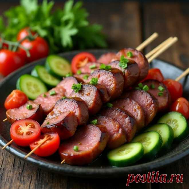 Шашлык из говяжьего языка&#x1f404; — Пошаговый рецепт приготовления 2024 | Простые и вкусные домашние рецепты