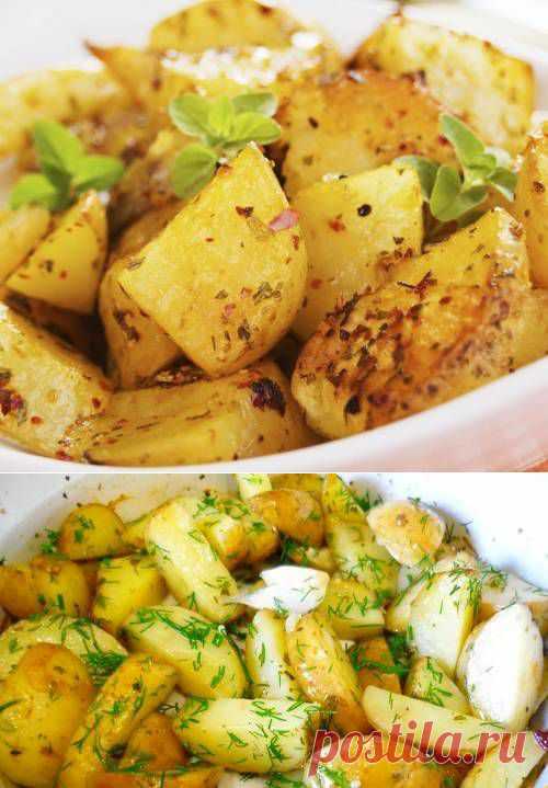 Запеченный картофель в духовке / Простые рецепты