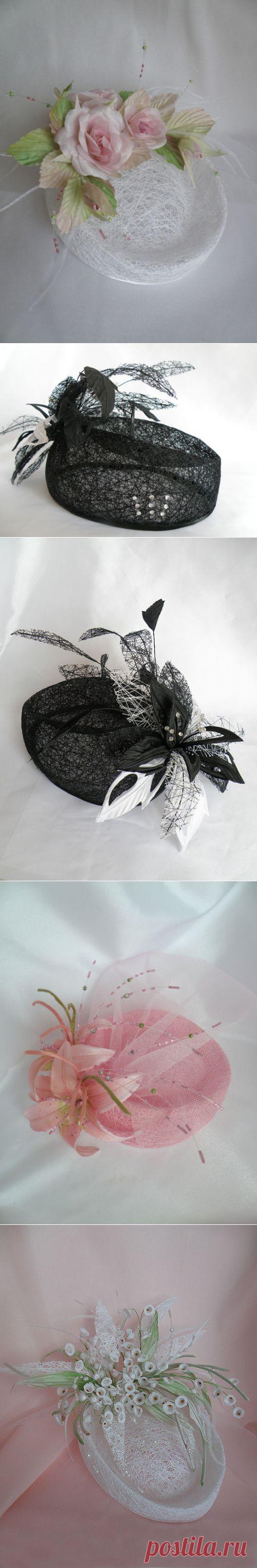 Нежные воздушные ... шляпки / Прочие виды рукоделия / Другие виды рукоделия