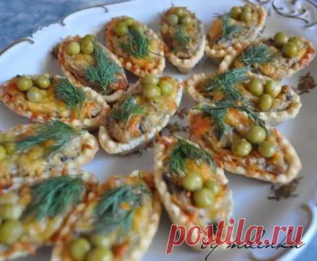 Жульен в тарталетках — лучшее, что можно придумать к столу - Скатерть-Самобранка - медиаплатформа МирТесен