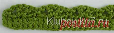 Узор КРОКОДИЛОВАЯ КОЖА | Клубок
