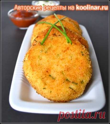 Пшенные биточки Солнечные с сыром рецепт с фото