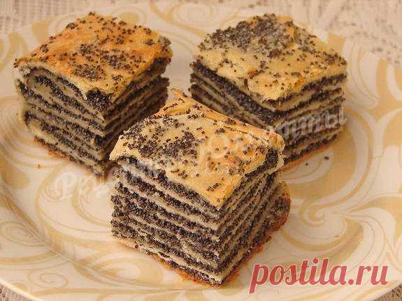 Рецепт катламы с маком