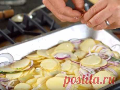 Картофель с луком